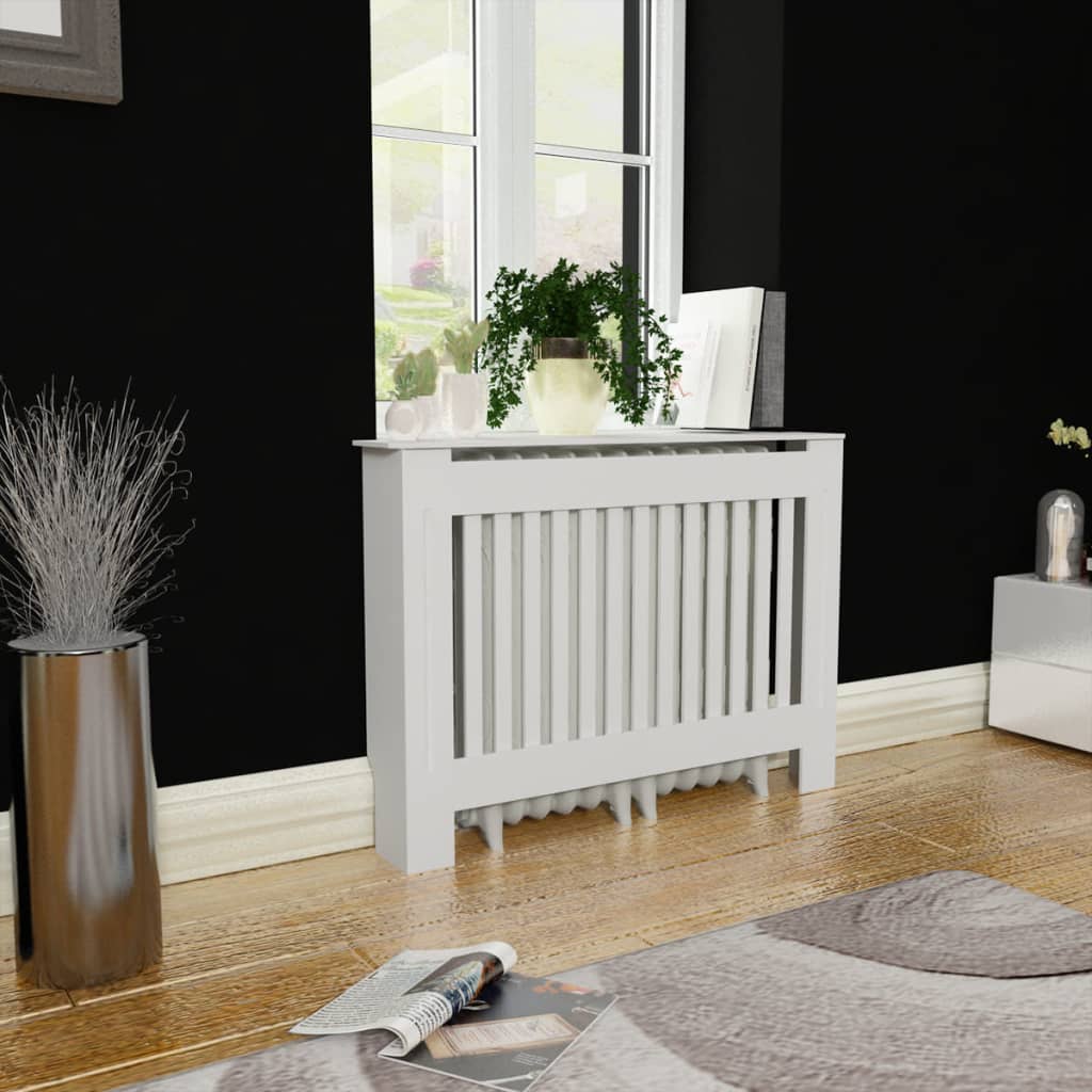 vidaXL Radiator Cover Radiator Guard for Home Office Heater Cabinet Cover MDF