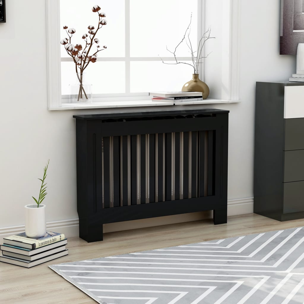 vidaXL Radiator Cover Radiator Guard for Home Office Heater Cabinet Cover MDF