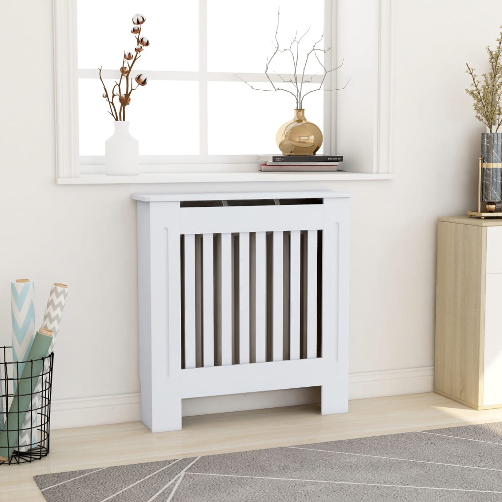 vidaXL Radiator Cover Radiator Guard for Home Office Heater Cabinet Cover MDF