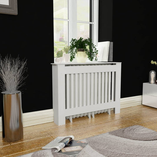 vidaXL Radiator Cover Radiator Guard for Home Office Heater Cabinet Cover MDF