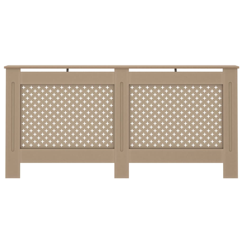 vidaXL Radiator Cover Radiator Guard for Home Office Heater Cabinet Cover MDF